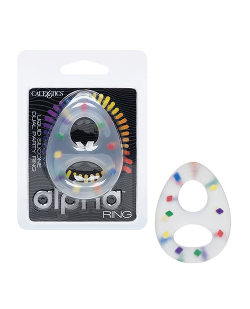 Alpha Alpha Liquid Silicone Dual Party Ring
