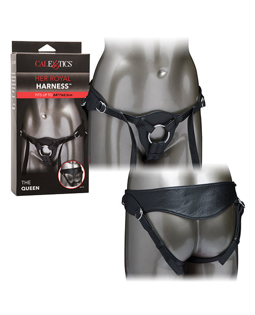Her Royal Harness Her Royal Harness The Queen - Black