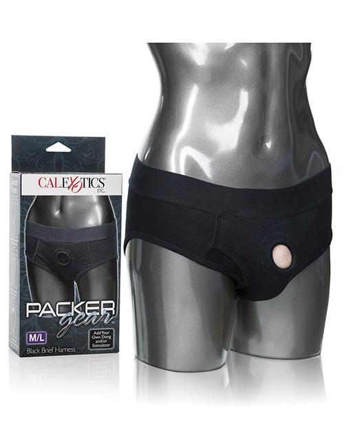 Packer Gear Packer Gear Brief Harness M/L - Black