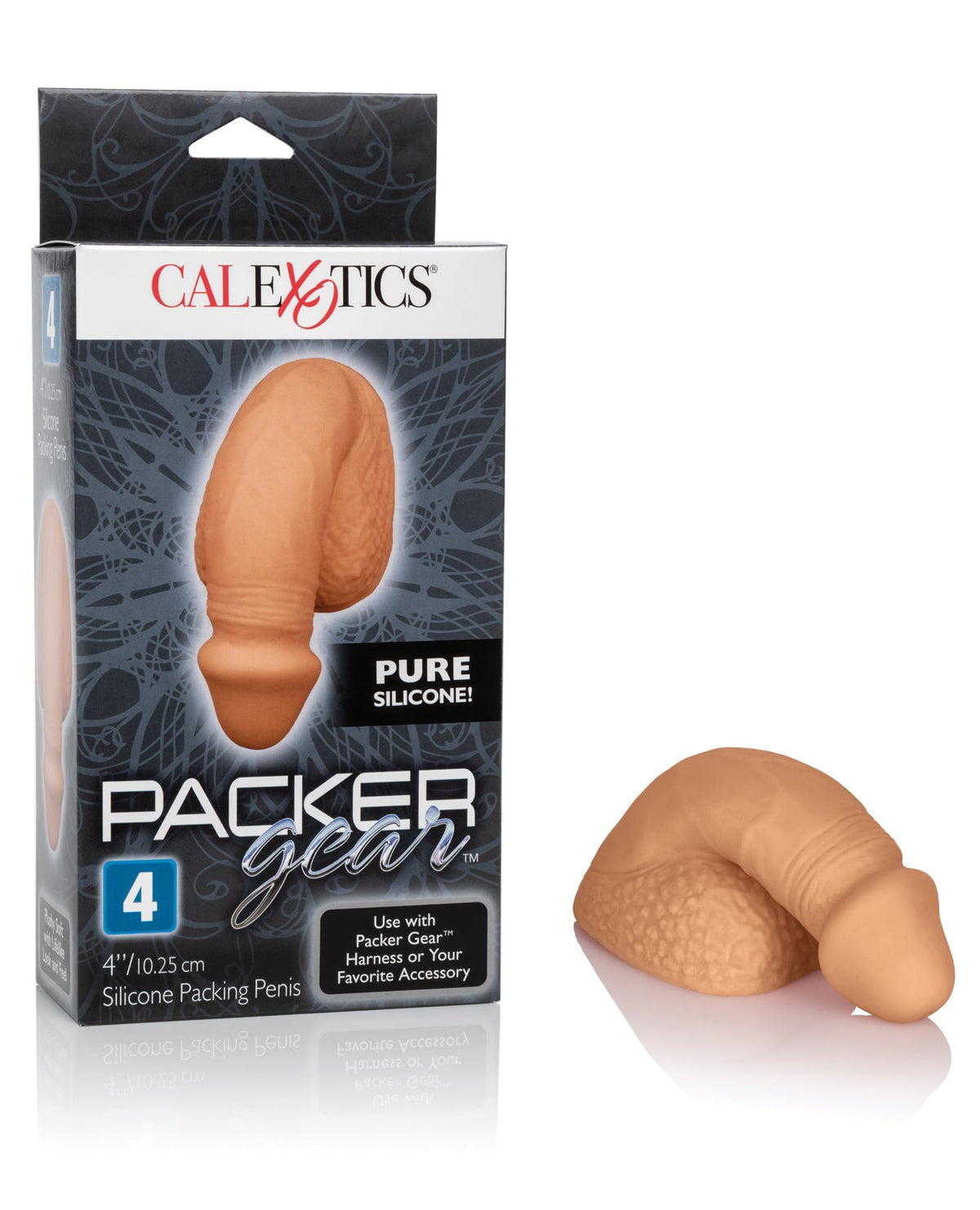 Packer Gear Packer Gear 4" Silicone Packing Penis - Tan
