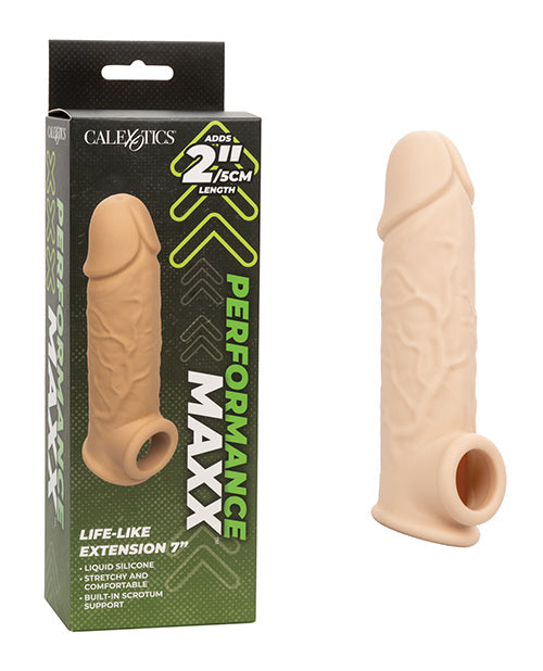 Performance Maxx Performance Maxx Life-Like 7" Penis Extension - Ivory