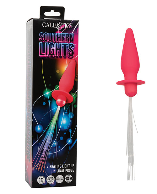 Southern Lights Southern Lights Rechargeable Vibrating Light Up Anal Probe - Pink
