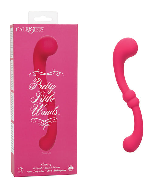 Pretty Little Wands Pretty Little Wands Curvy Massager - Pink