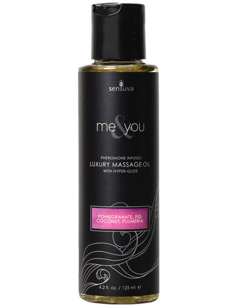 Sensuva Sensuva Me & You Massage Oil - 4.2 oz Sweet Secrets