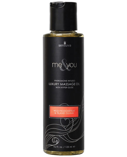 Sensuva Sensuva Me & You Massage Oil - 4.2 oz Island Passion