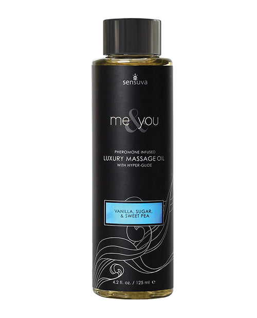 Sensuva Sensuva Me & You Massage Oil - 4.2 oz Sweet Temptation