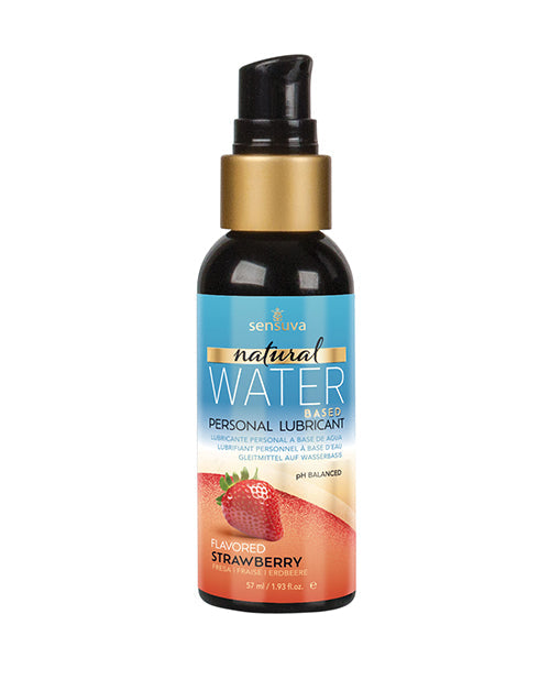 Sensuva Sensuva Natural Water Based Personal Moisturizer - 1.93 oz Strawberry