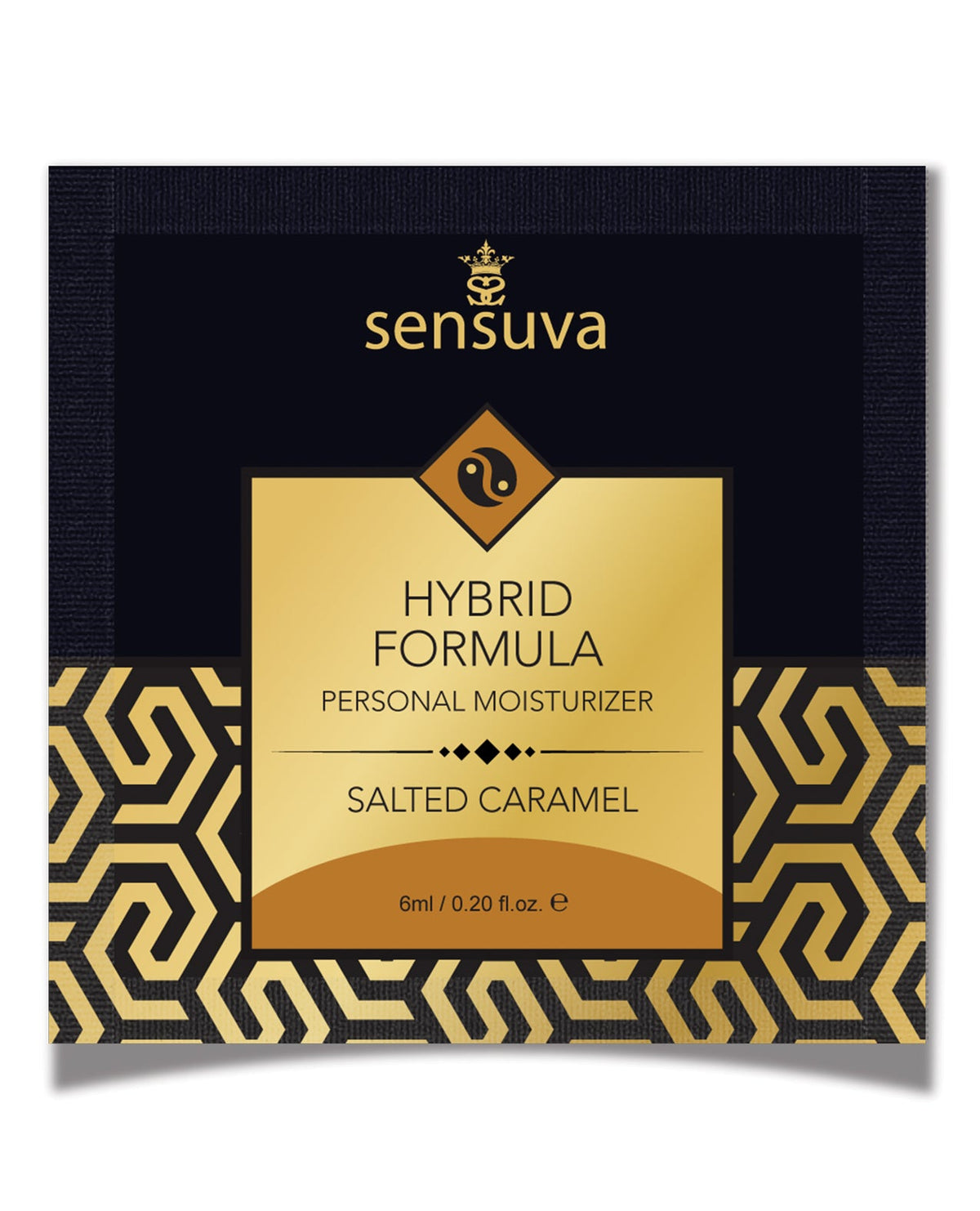Sensuva Sensuva Hybrid Personal Moisturizer Single Use Packet - 6 ml Salted Caramel