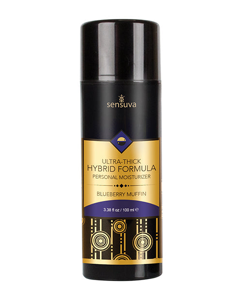 Sensuva Sensuva Ultra Thick Hybrid Personal Moisturizer - 3.38 oz Blueberry Muffin