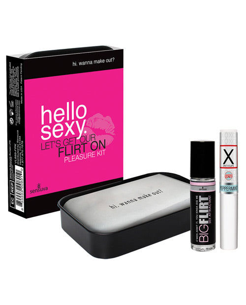 Sensuva Sensuva Hello Sexy Let's Get Our Flirt On Pleasure Kit