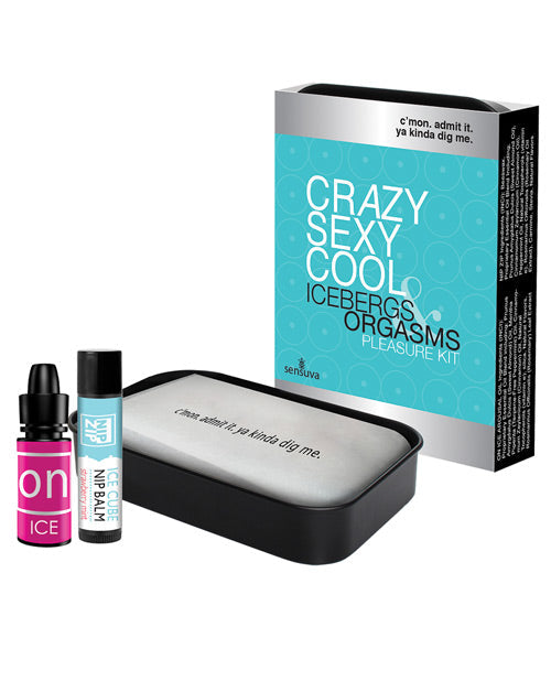 Sensuva Sensuva Crazy Sexy Cool Icebergs & Orgasms Pleasure Kit