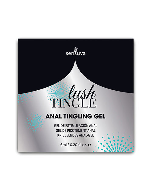 Sensuva Tush Tingle Anal Stimulation Gel - 6 ml Single Use Packet