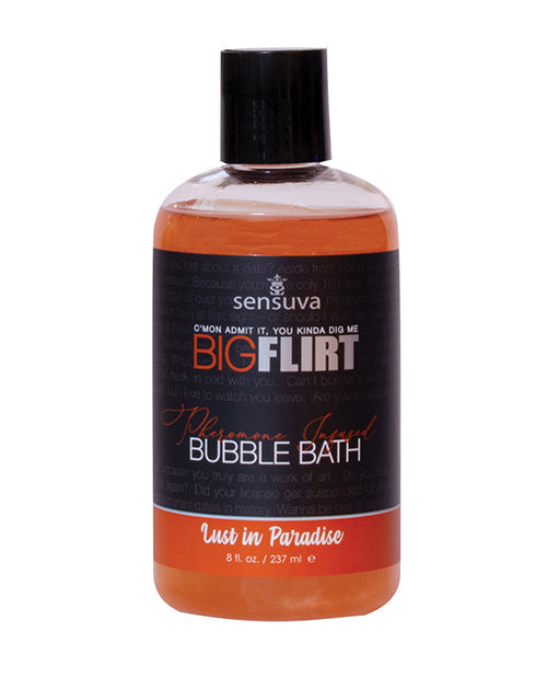 Sensuva Sensuva Big Flirt Pheromone Bubble Bath - 8 oz Lust In Paradise
