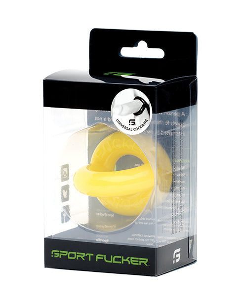 Sport Fucker Sport Fucker Universal Cockring - Yellow