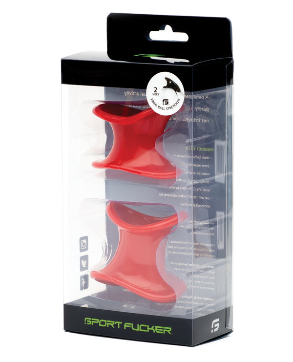 Sport Fucker Sport Fucker Ergonomic Ball Stretcher Kit - Red