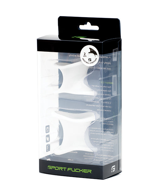 Sport Fucker Sport Fucker Ergonomic Ball Stretcher Kit - White