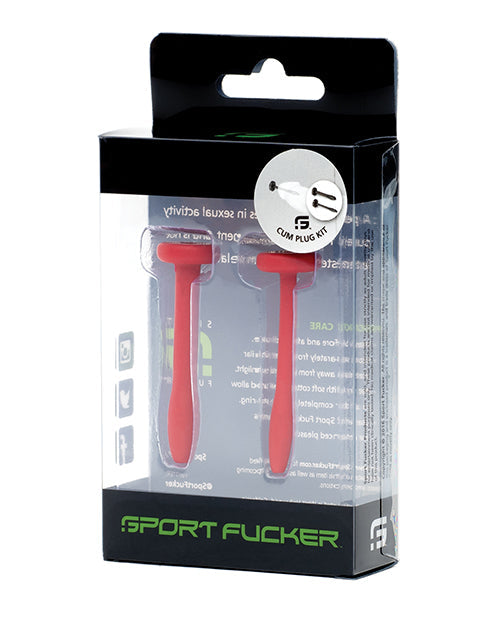 Sport Fucker Sport Fucker Cum Plug Kit - Red