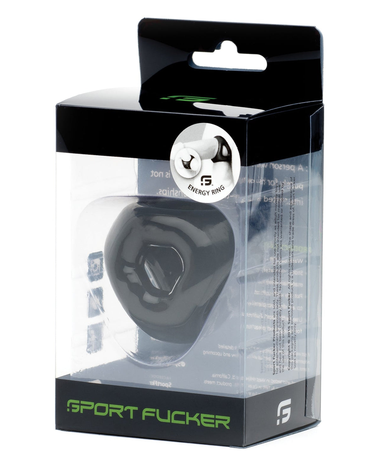 Sport Fucker Sport Fucker Energy Ring - Black