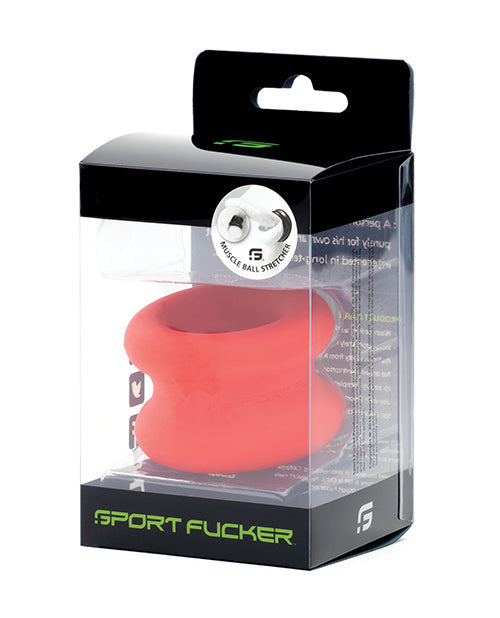 Sport Fucker Sport Fucker Silicone Muscle Ball Stretcher - Red