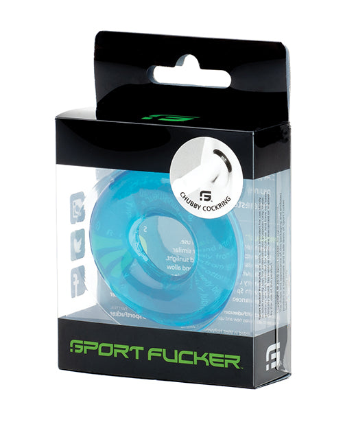 Sport Fucker Sport Fucker Chubby Cockring - Ice Blue