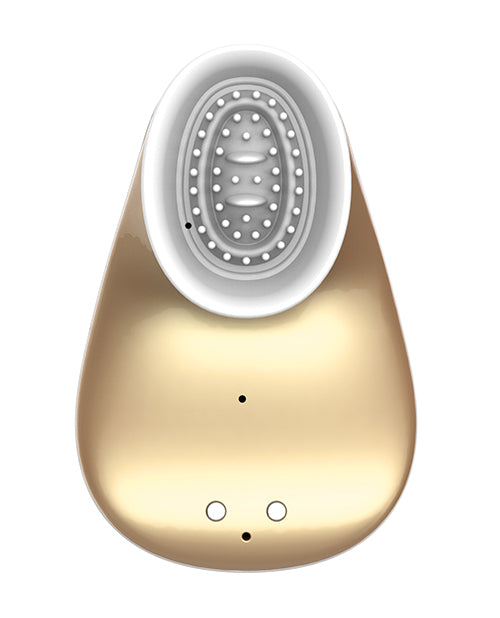 Twitch Shots Twitch Innovation Hands Free Clitoral Stimulator - Gold