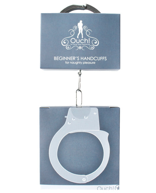 Ouch Shots Ouch Beginner's Handcuffs - Metal