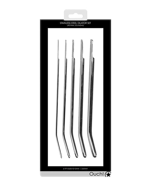 Ouch Shots Ouch Urethral Sounding Metal Dilator Set