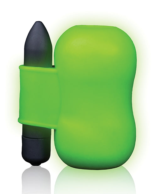 Ouch Shots Ouch Vibrating Masturbator - Glow in the Dark
