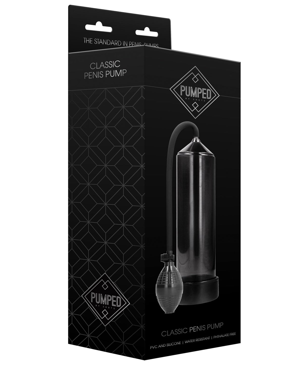 Pumped Shots Pumped Classic Penis Pump - Black