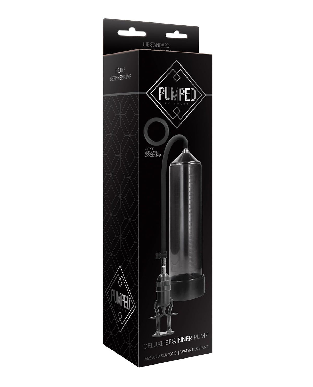 Pumped Shots Pumped Deluxe Beginner Pump - Black