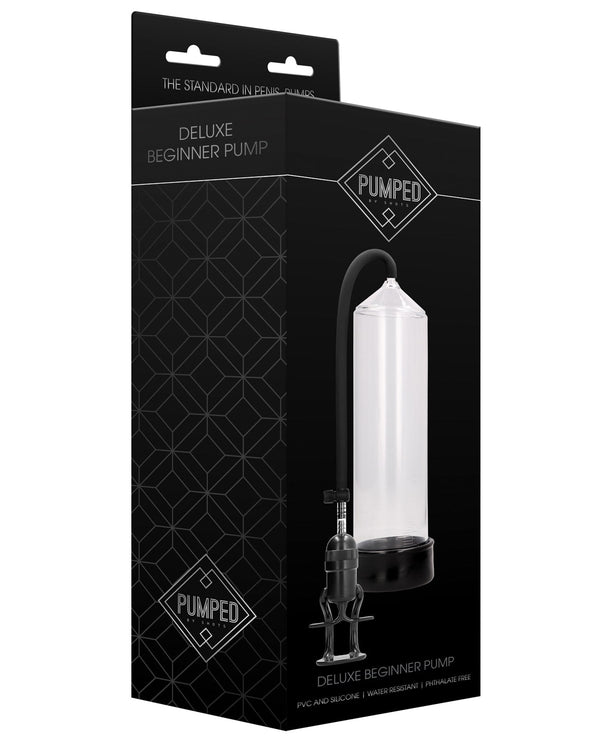Pumped Shots Pumped Deluxe Beginner Pump - Transparent