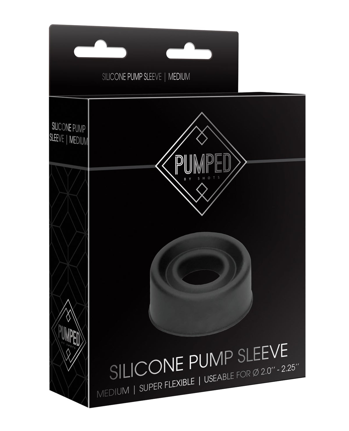 Pumped Shots Pumped Sleeve Medium - Black