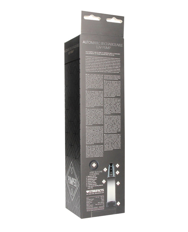 Pumped Shots Pumped Automatic Rechargeable Luv Pump - Black