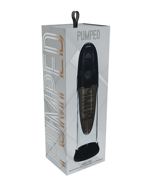 Shots Shots Pumped Aqua-Pro Penis Pump - Black