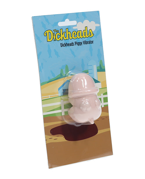 Shots Shots The Dickheads 10 Speed Piggy Silicone Vibrator - Pink