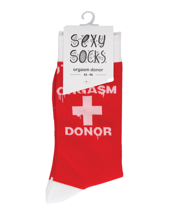 Sexy Socks Shots Sexy Socks Orgasm Donor - Male