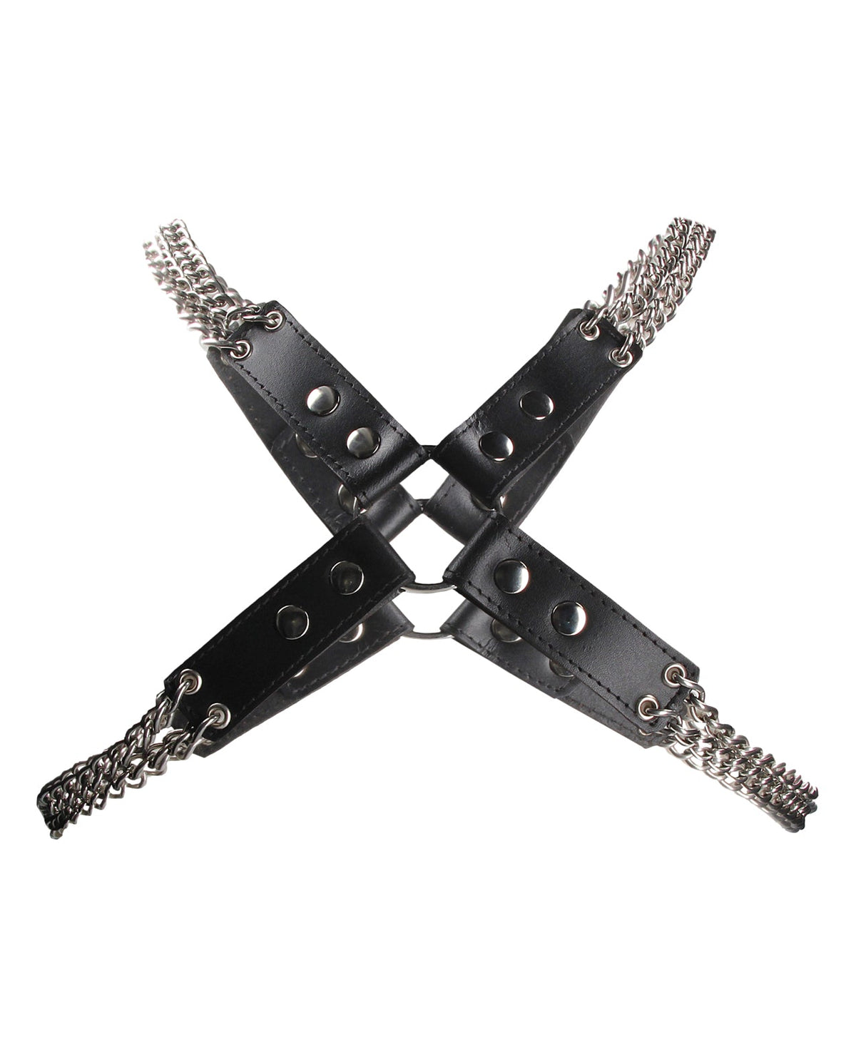 Ouch Uomo Shots Uomo Chain & Chain Harness - Black