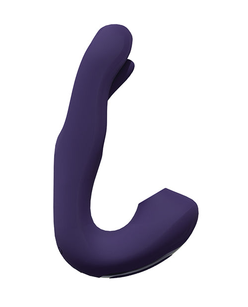 Vive Shots Vive Yuna Dual Action Airwave Vibrator & G-Spot Stimulator - Purple