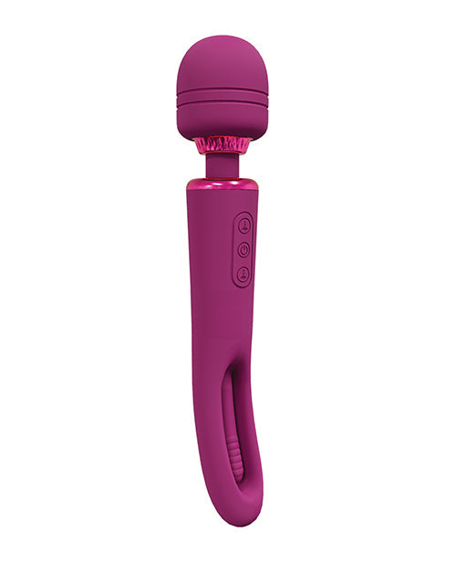 Vive Shots Vive Kiku Double Ended Wand & G-Spot Stimulator - Pink