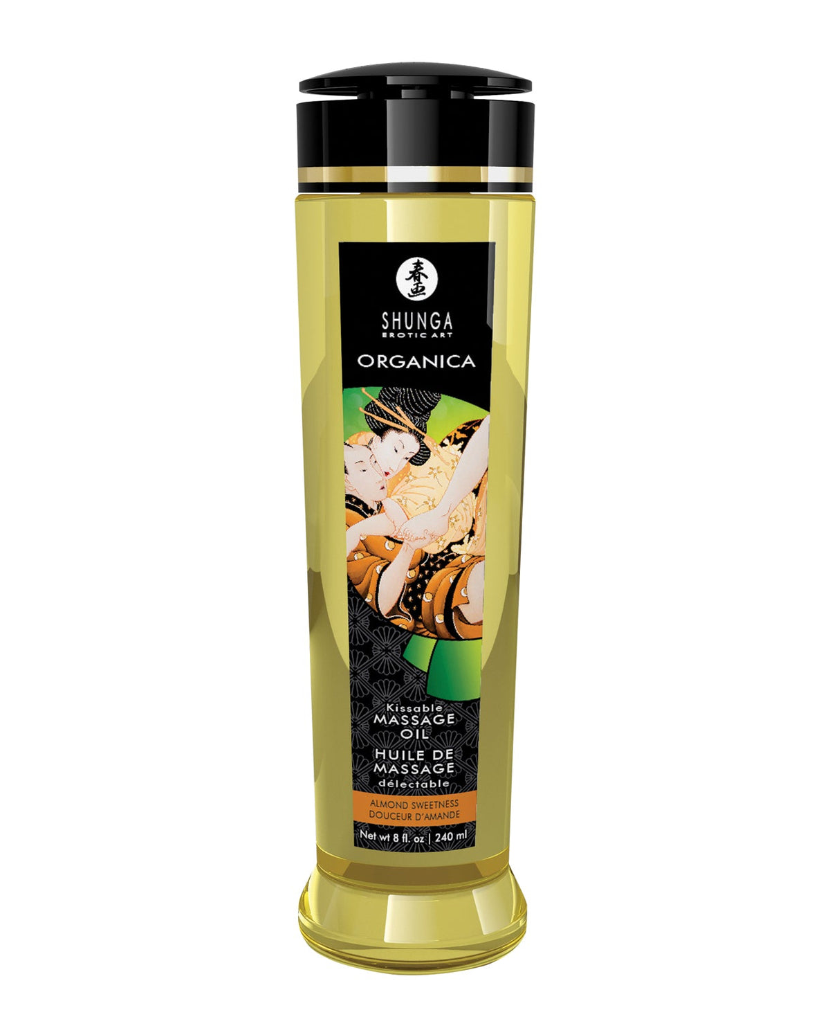 Shunga Shunga Organica Kissable Massage Oil - 8 oz Almond Sweetness