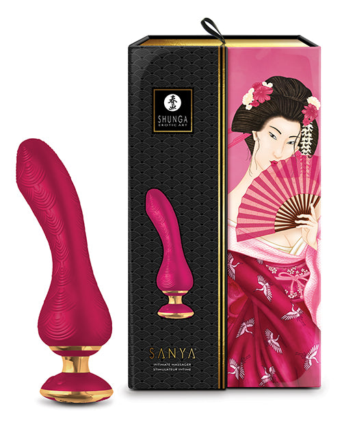 Shunga Shunga Sanya Intimate Massager - Raspberry