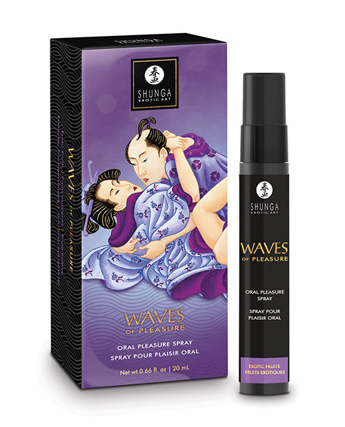 Shunga Shunga Waves of Pleasure Oral Pleasure Spray - .66 oz Exotic Fruits