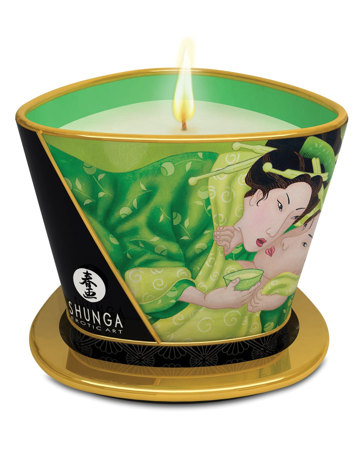 Shunga Shunga Massage Candle Zenitude - 5.7 oz Exotic Green Tea