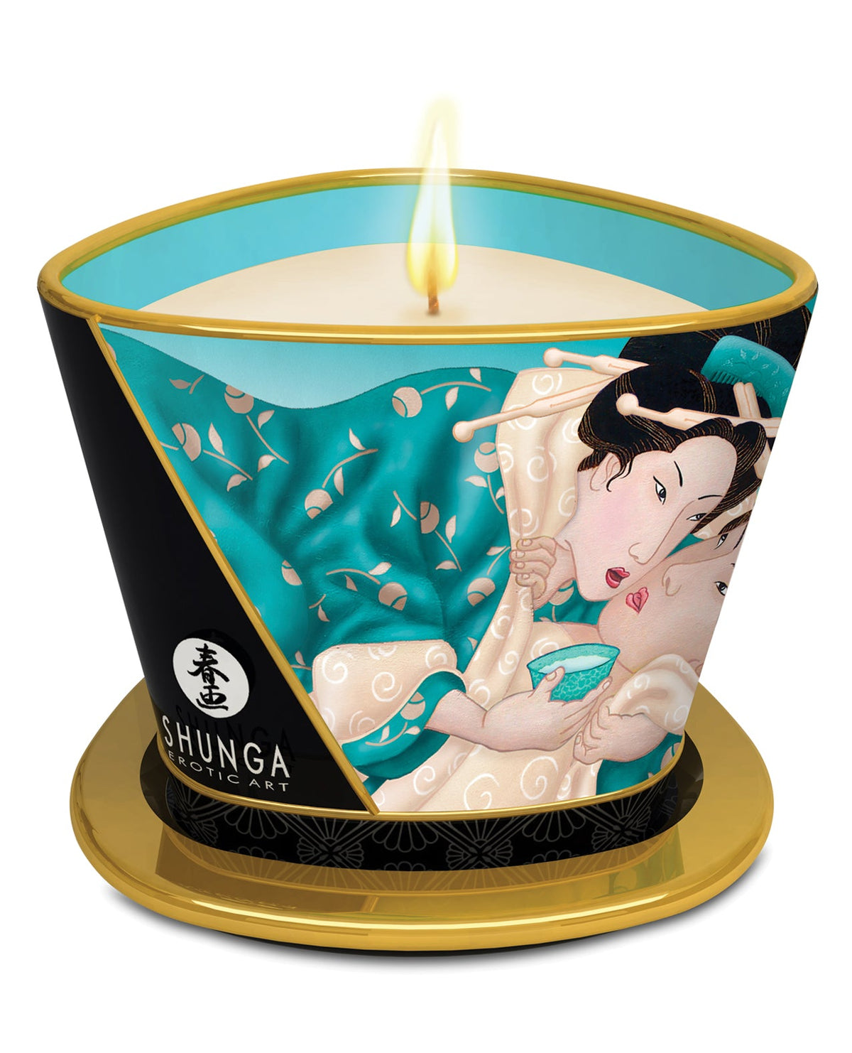Shunga Shunga Massage Candle - 5.7 oz Island Blossoms