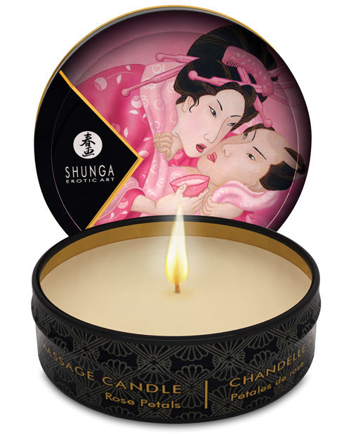 Shunga Shunga Aphrodisia Mini Candlelight Massage Candle - 1 oz Roses