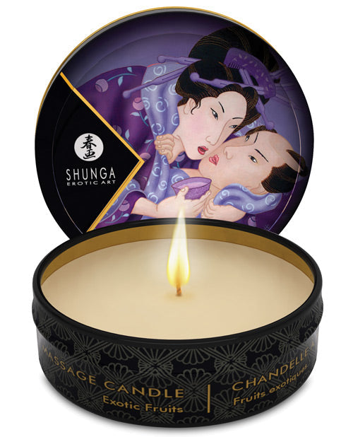 Shunga Shunga Libido Mini Candlelight Massage Candle - 1 oz Exotic Fruits