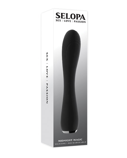 Selopa Selopa Midnight Magic Flexible Vibrator - Black