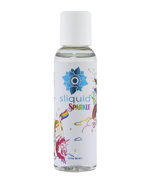 Sliquid Sliquid Naturals Sparkle Pride Water Based Lube - 2 oz