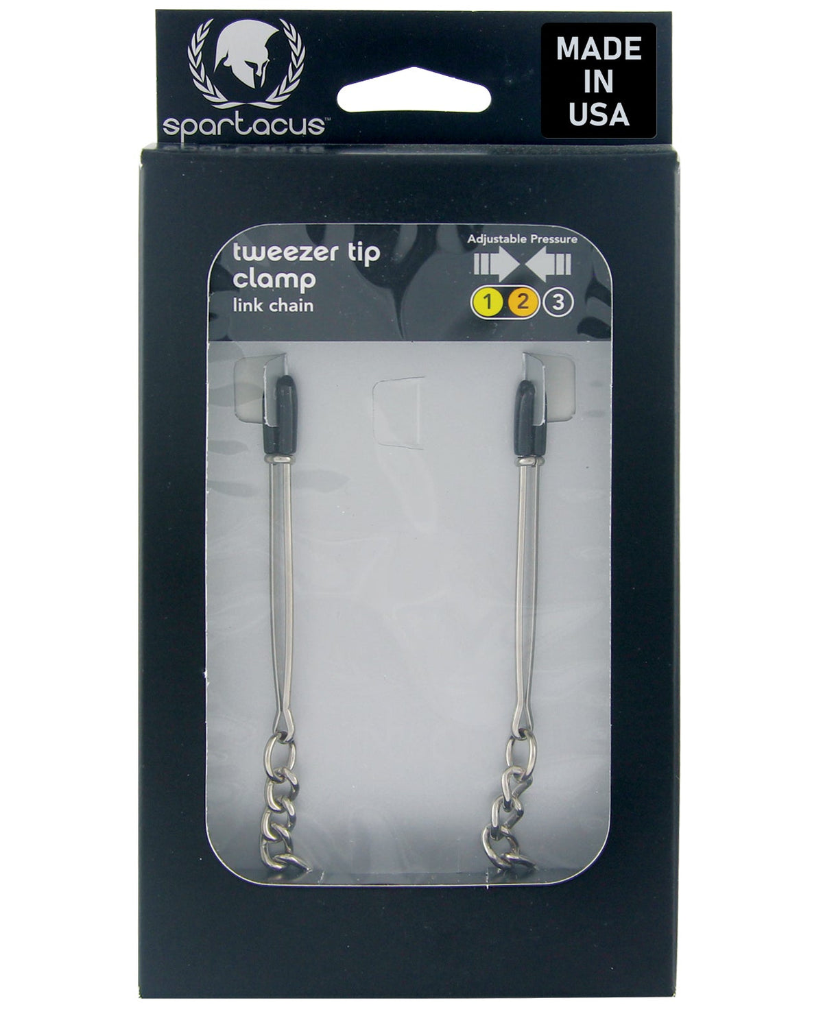 Spartacus Spartacus Adjustable Tweezer Clamps w/Link Chain