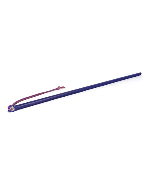 Spartacus Spartacus 24" Leather Wrapped Cane - Purple